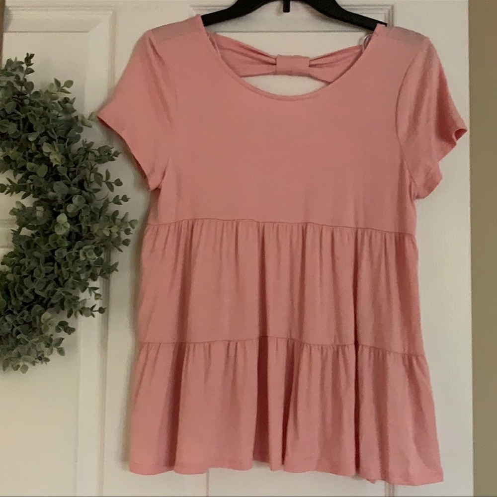 Baby Doll Top Pink Lily